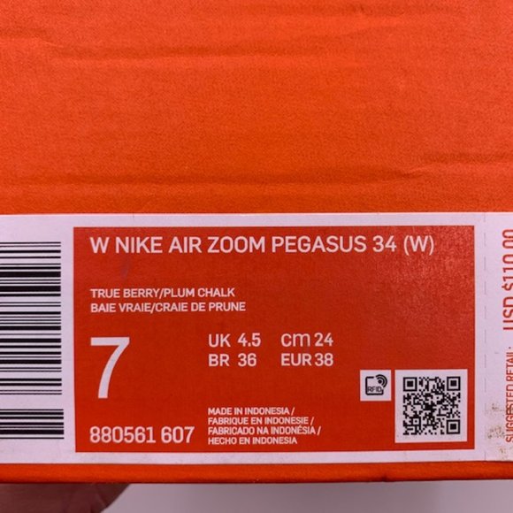 WMNS Nike Air Zoom Pegasus 34 - Picture 7 of 7